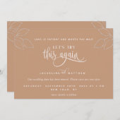 Beige Sand, laten we dit nog eens proberen, Liefde Save The Date (Voorkant / Achterkant)