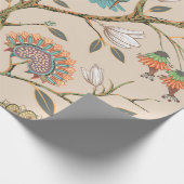 Beige seamless pattern with stylized flowers and b cadeaupapier (Hoek)