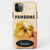 Beige Shih Tzu iPhone 11 Pro Max Hoesje (Achterkant)