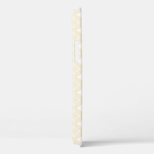 Beige shippo-patroon Case-Mate iPhone case (Achterkant / Rechts)