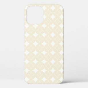 Beige shippo-patroon Case-Mate iPhone case