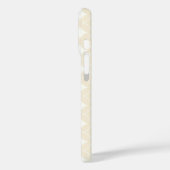 Beige shippo-patroon Case-Mate iPhone case (Achterkant / Links)