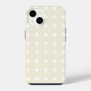 Beige shippo patroon iPhone 14 hoesje