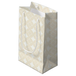 Beige shippo-patroon klein cadeauzakje