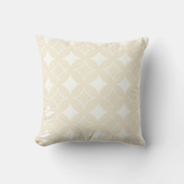 Beige shippo-patroon kussen