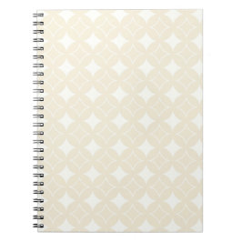 Beige shippo-patroon notitieboek