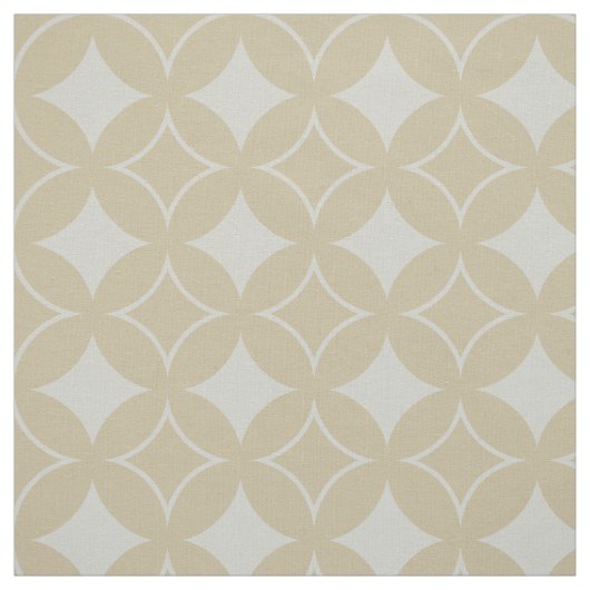 Beige shippo-patroon stof (Swatch)