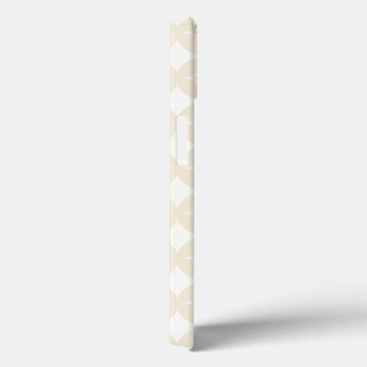 Beige shippo pattern Case-Mate iPhone case (Achterkant / Rechts)