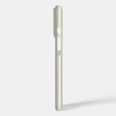 Beige snoepjes strepen Case-Mate iPhone case (Achterkant / Links)