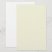 Beige Stationery Briefpapier (Voorkant / Achterkant)