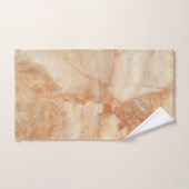 Beige steenstructuur bad handdoek (Handdoek)