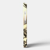 Beige streelt over bruin afbeelding met drizzel Case-Mate iPhone case (Achterkant / Links)