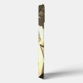 Beige streelt over bruin afbeelding met drizzel Case-Mate iPhone case (Achterkant / Rechts)