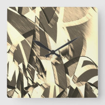 Beige strekt op een bruin, drizzled afbeelding