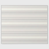 Beige strepen cadeaupapier (Vlak)