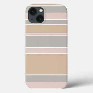 Beige strepen Case-Mate iPhone hoesje