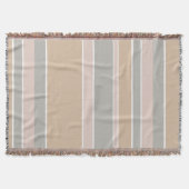 Beige strepen deken (Voorkant)