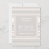 Beige strepen kaart (Achterkant)