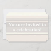 Beige strepen kaart (Voorkant)