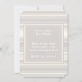 Beige strepen kaart (Achterkant)