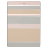 Beige strepen klembord (Achterkant)