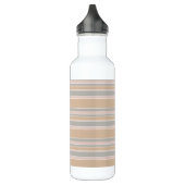 Beige strepen waterfles (Links)