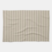 Beige Stripe Kitchen Tea Towel Theedoek (Horizontaal)