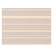 Beige Stripes Tafelkleed (Voorkant (Horizontaal))