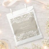 Beige Talavera Tegel Fiesta Bruids Brunch Dessert Bedankzakje (Geknipt)