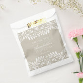 Beige Talavera Tegel Spaans Fiesta Doopsel Dessert Bedankzakje (Gezegeld)