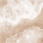 Beige Tan Brown White Marble Print Ceramic Tegel Sticker (Voorkant)