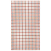 Beige Tartan Patroon Tafelkleed (Voorkant)
