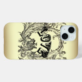 Beige  Tattoo Love Paris Mode Case-Mate iPhone Case (Achterkant (horizontaal))
