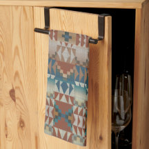 Beige Taupe Rood Bruin Blauwgroen Blauw Tribal Art