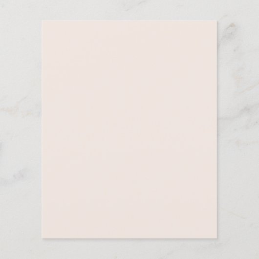 Beige taupe rozen foto boog bruiloft Save the Date Flyer (Achterkant)