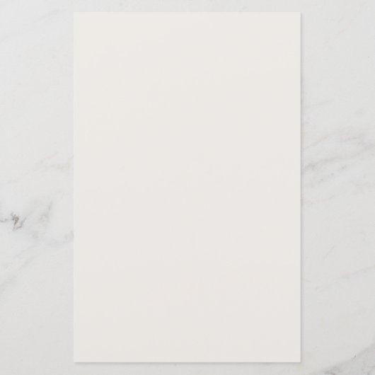 Beige Taupe Wavy Border menukaart (Achterkant)