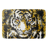 Beige Tiger Bath Mat - Tiger Artwork - Wilde diere (Voorkant)