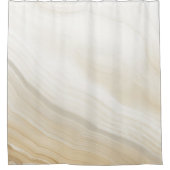 Beige tinten van marmeren douchegordijn (Voorkant)