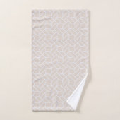 Beige Touwpatroon Handdoek (Handdoek)