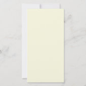 Beige Trouw Professioneel Minimalistisch Save The Date (Achterkant)
