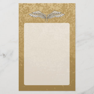 Beige vleugels flyer
