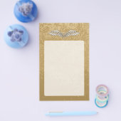 Beige vleugels flyer (Enkel)