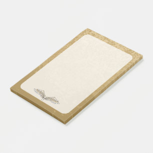 Beige vleugels post-it® notes