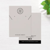 Beige Voeg uw Logo oormerken Kaart toe (Bureau)