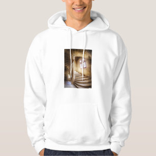 Beige wenteltrap, Frankrijk Hoodie