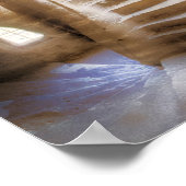 Beige wenteltrap, Frankrijk Poster (Hoek)