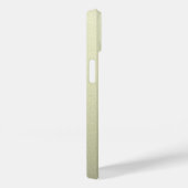 Beige White Elegant Calligraphy Script Name Case-Mate iPhone Case (Achterkant / Rechts)