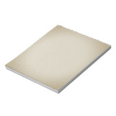 Beige White Polka Dot Simple Retro Notitieblok (Linkerzijde)