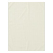 Beige White Polka Dots Tafelkleed (Voorkant)