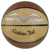 Beige Wings Basketball Basketbal (Voorkant)